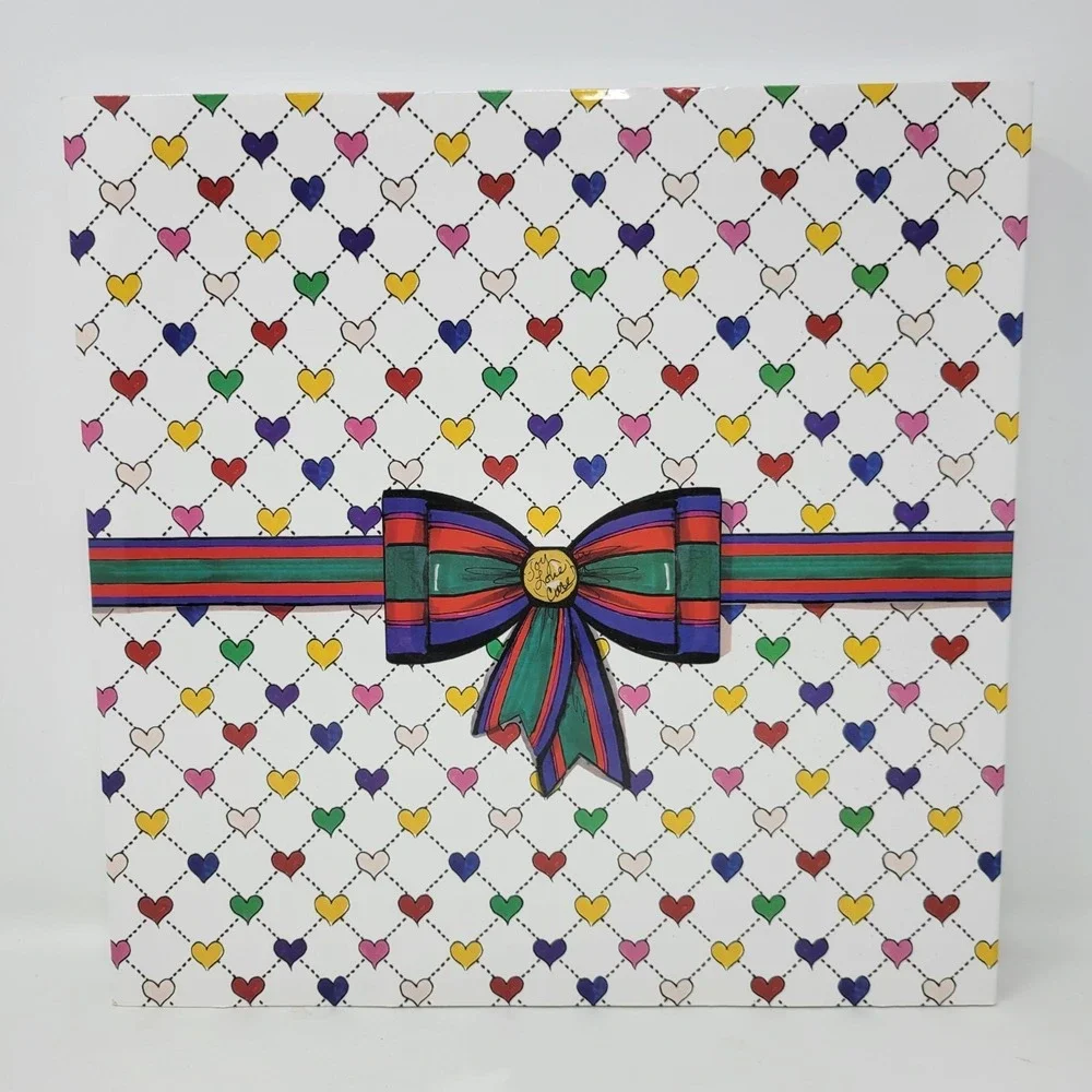 Brighton Love & Joy Heart Frame With Fashion Illustration 12.5